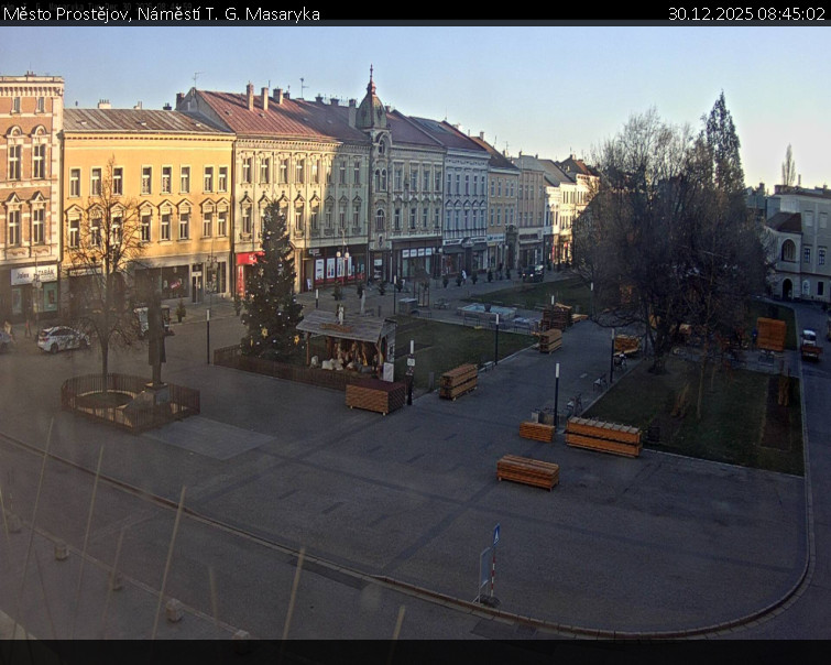 Město Prostějov - Náměstí T. G. Masaryka - 30.12.2025 v 08:45