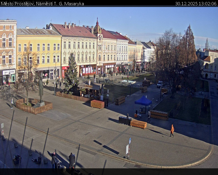 Město Prostějov - Náměstí T. G. Masaryka - 30.12.2025 v 13:02