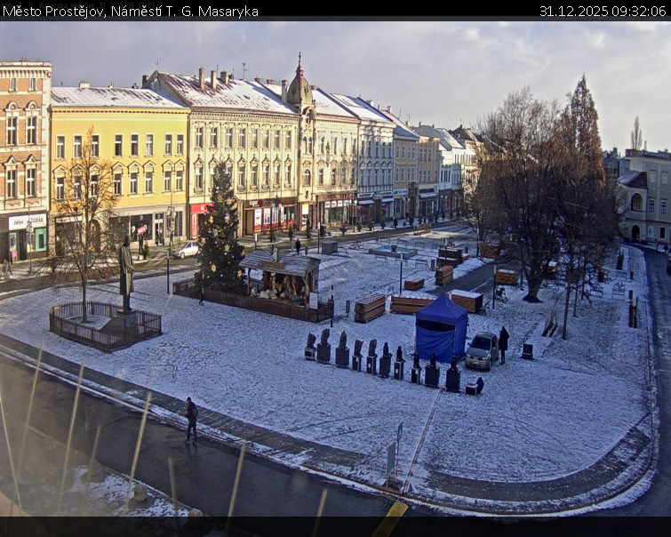 Město Prostějov - Náměstí T. G. Masaryka - 31.12.2025 v 09:32