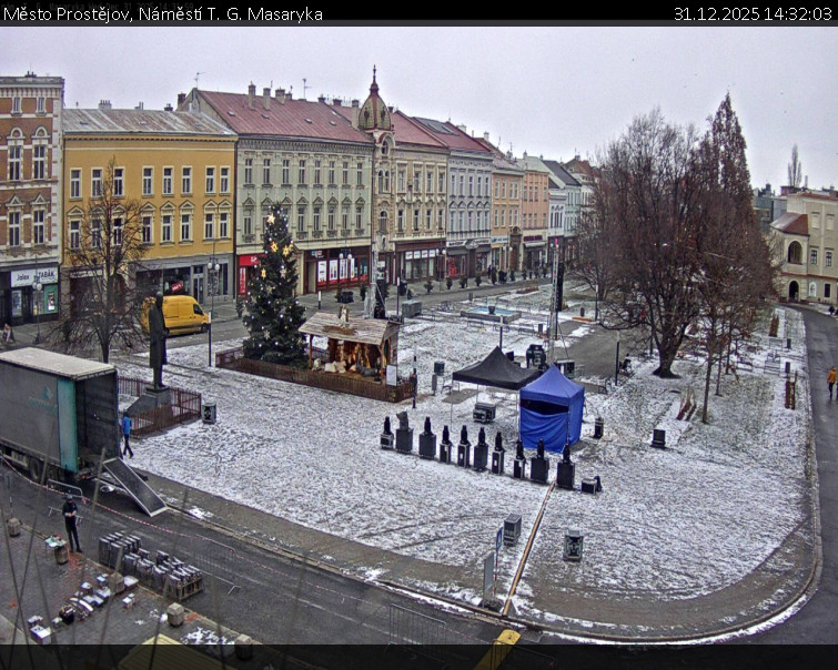 Město Prostějov - Náměstí T. G. Masaryka - 31.12.2025 v 14:32