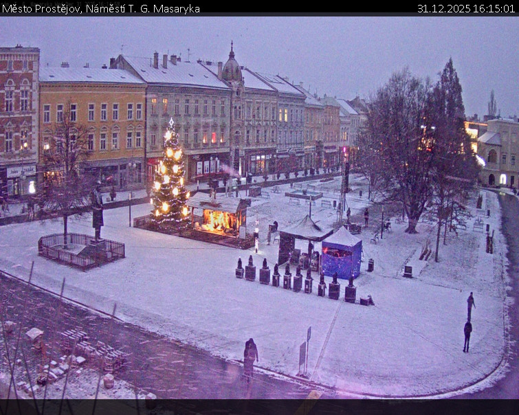 Město Prostějov - Náměstí T. G. Masaryka - 31.12.2025 v 16:15