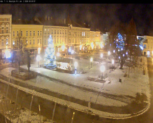 Město Prostějov - Náměstí T. G. Masaryka - 2.1.2026 v 04:45