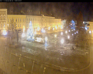 Město Prostějov - Náměstí T. G. Masaryka - 7.1.2026 v 03:45