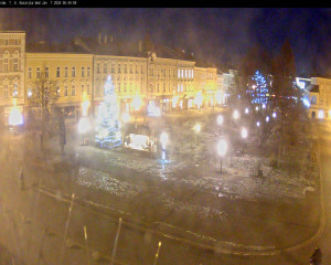 Město Prostějov - Náměstí T. G. Masaryka - 7.1.2026 v 06:45