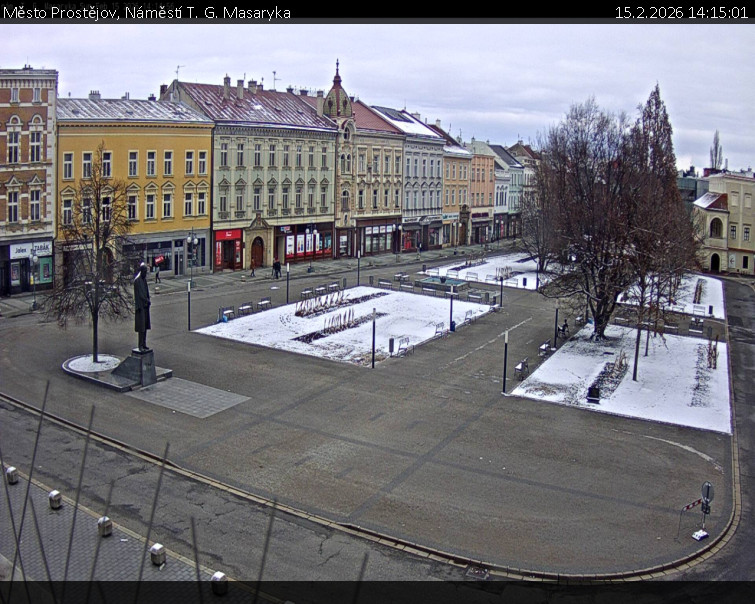 Město Prostějov - Náměstí T. G. Masaryka - 15.2.2026 v 14:15