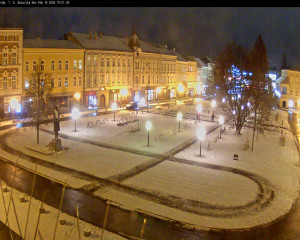 Město Prostějov - Náměstí T. G. Masaryka - 16.2.2026 v 19:01