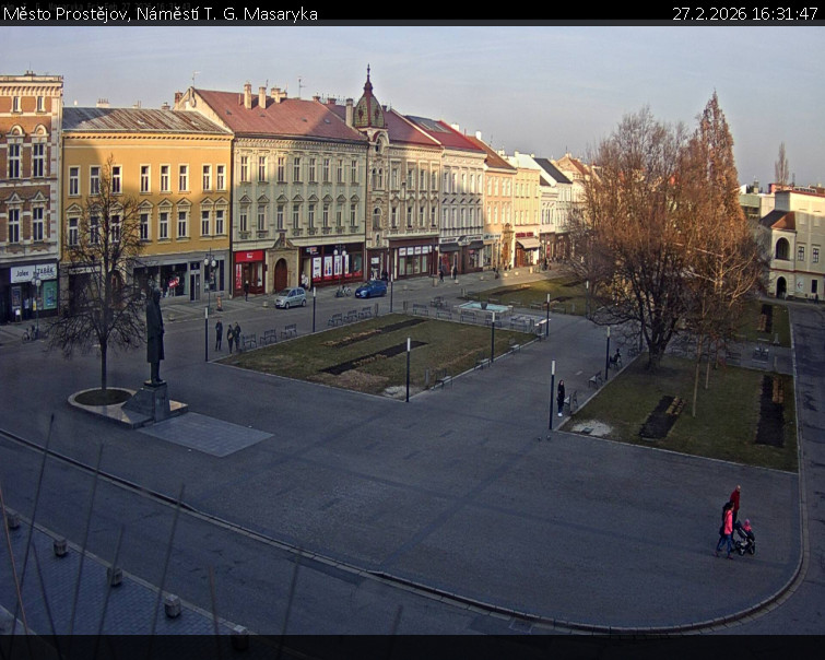 Město Prostějov - Náměstí T. G. Masaryka - 27.2.2026 v 16:31