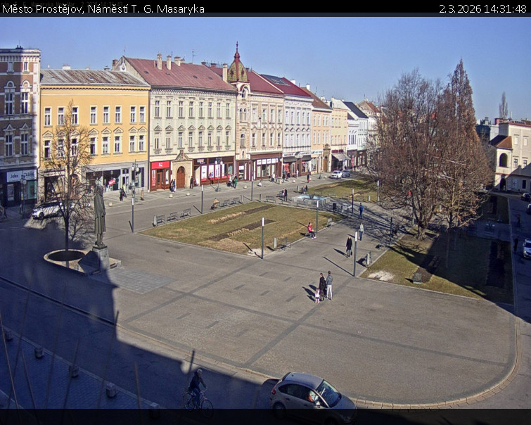Město Prostějov - Náměstí T. G. Masaryka - 2.3.2026 v 14:31