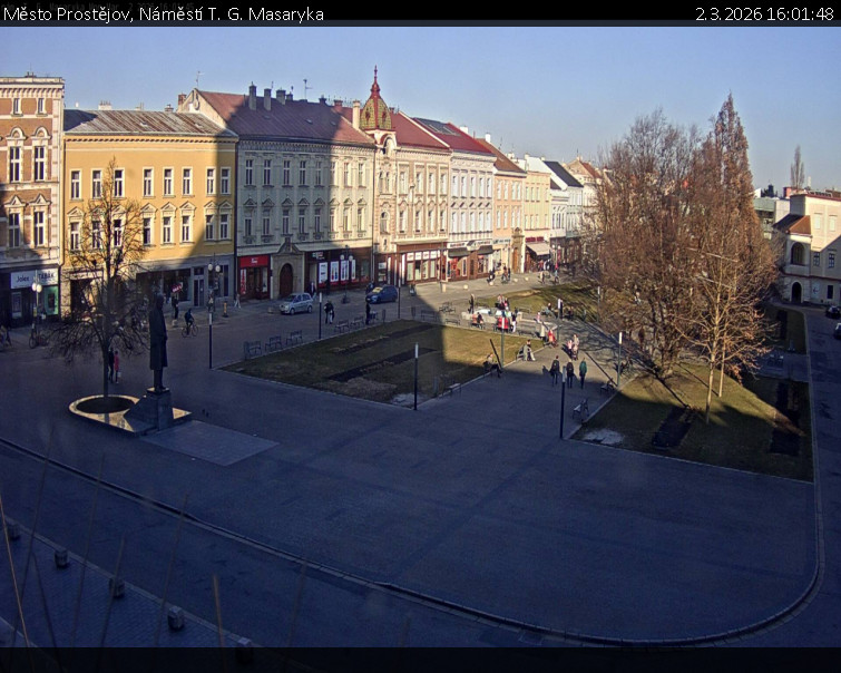 Město Prostějov - Náměstí T. G. Masaryka - 2.3.2026 v 16:01