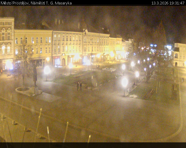 Město Prostějov - Náměstí T. G. Masaryka - 13.3.2026 v 19:31
