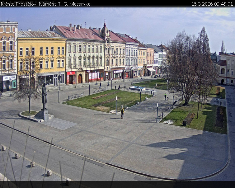 Město Prostějov - Náměstí T. G. Masaryka - 15.3.2026 v 09:45