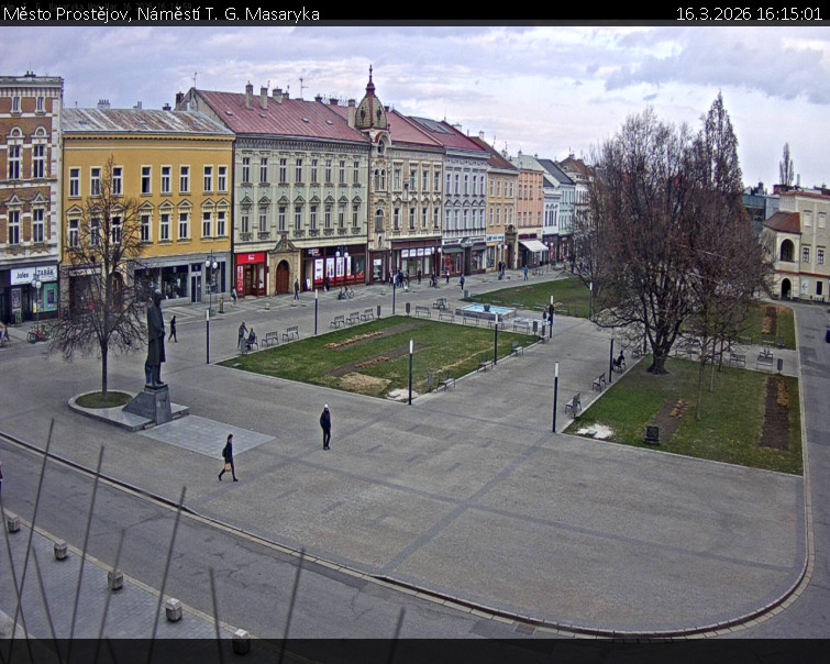 Město Prostějov - Náměstí T. G. Masaryka - 16.3.2026 v 16:15