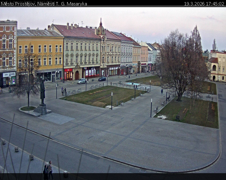 Město Prostějov - Náměstí T. G. Masaryka - 19.3.2026 v 17:45