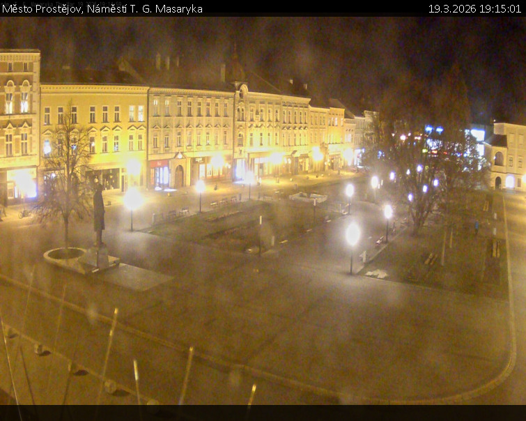 Město Prostějov - Náměstí T. G. Masaryka - 19.3.2026 v 19:15