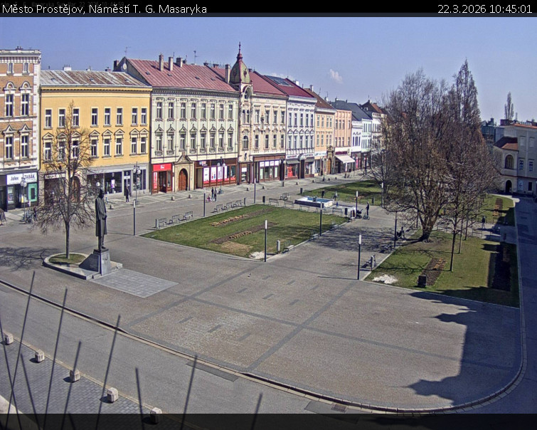 Město Prostějov - Náměstí T. G. Masaryka - 22.3.2026 v 10:45