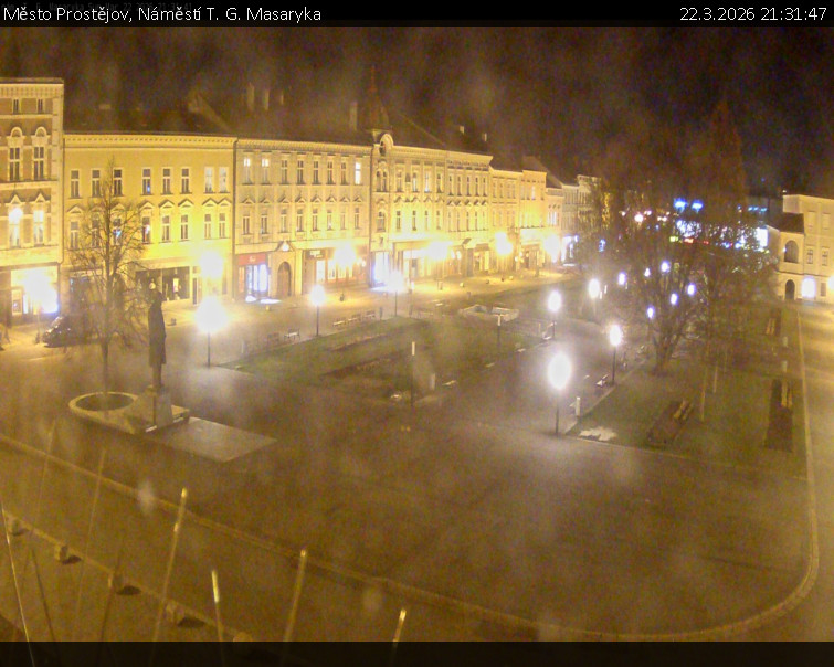 Město Prostějov - Náměstí T. G. Masaryka - 22.3.2026 v 21:31