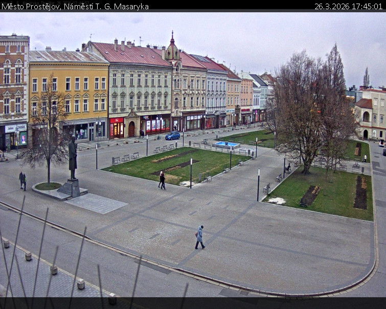 Město Prostějov - Náměstí T. G. Masaryka - 26.3.2026 v 17:45