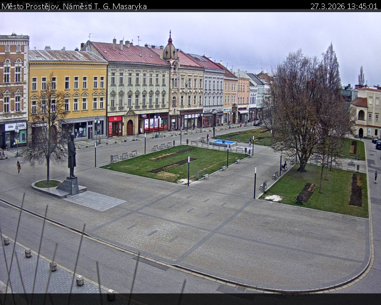 Město Prostějov - Náměstí T. G. Masaryka - 27.3.2026 v 13:45