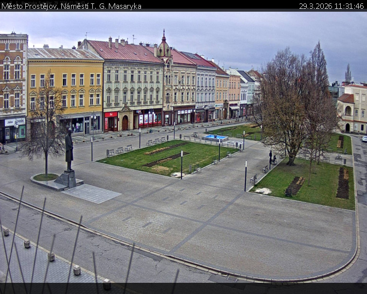 Město Prostějov - Náměstí T. G. Masaryka - 29.3.2026 v 11:31