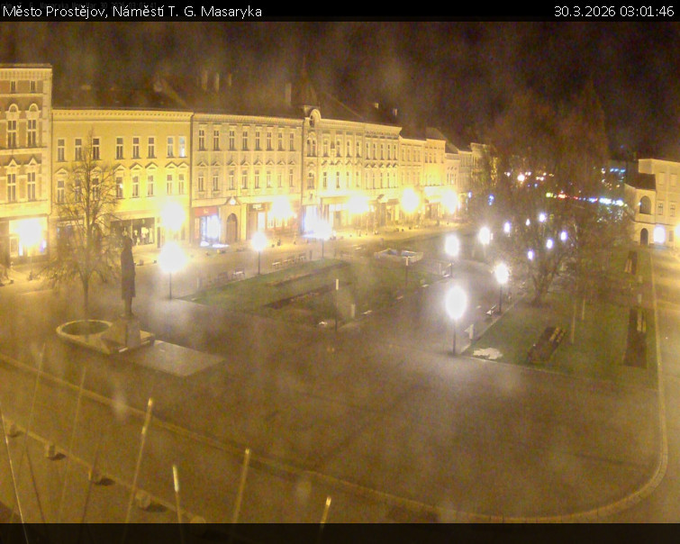 Město Prostějov - Náměstí T. G. Masaryka - 30.3.2026 v 03:01