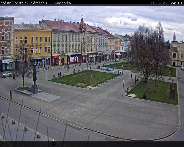 Město Prostějov - Náměstí T. G. Masaryka - 30.3.2026 v 15:45