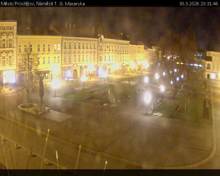 Město Prostějov - Náměstí T. G. Masaryka - 30.3.2026 v 23:31