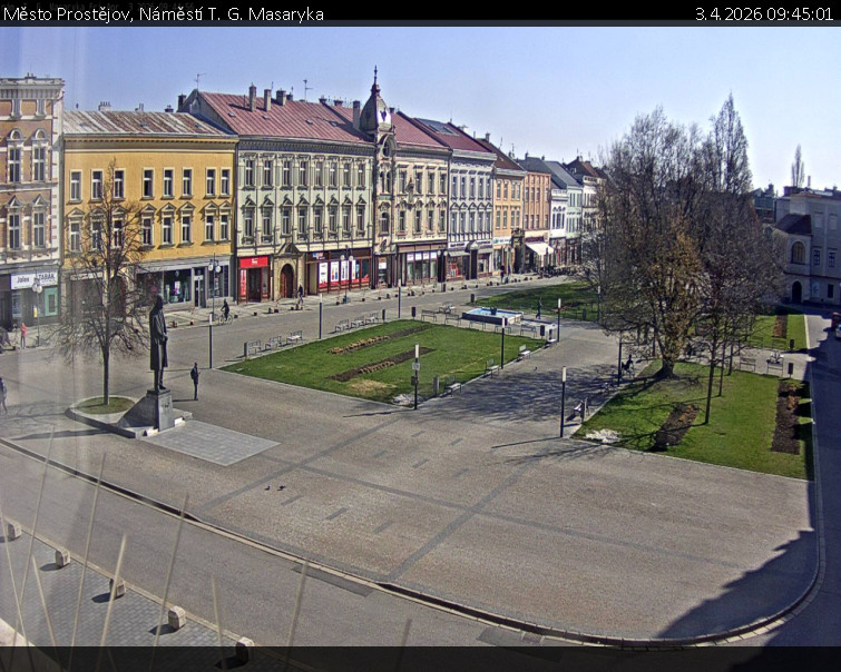 Město Prostějov - Náměstí T. G. Masaryka - 3.4.2026 v 09:45