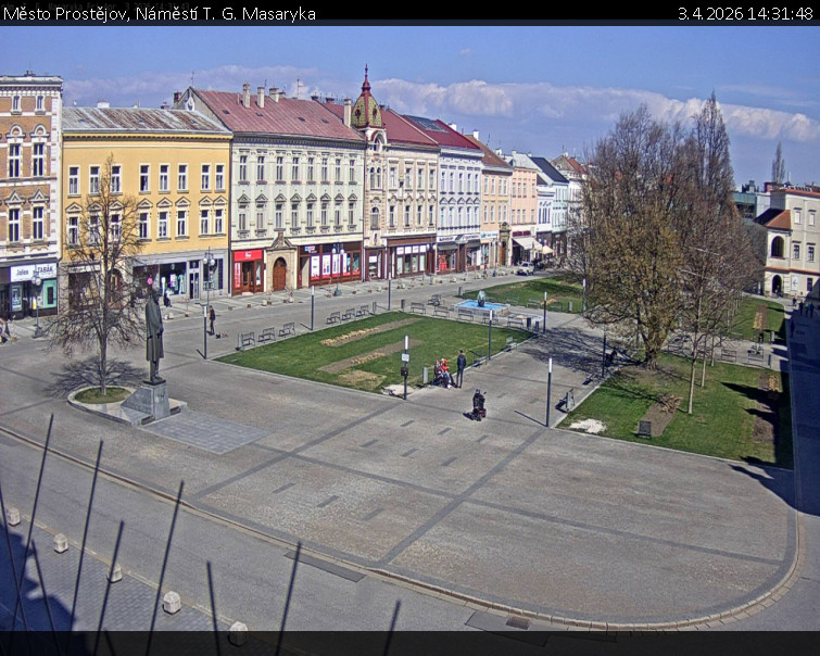 Město Prostějov - Náměstí T. G. Masaryka - 3.4.2026 v 14:31