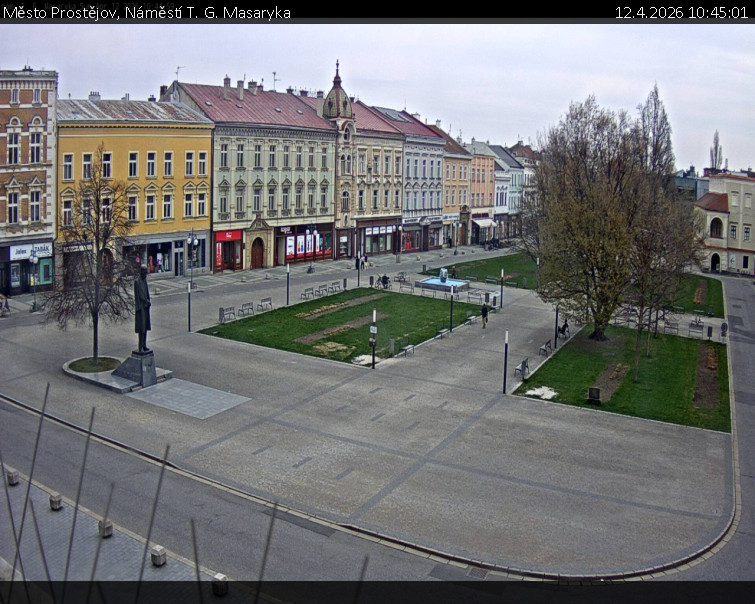 Město Prostějov - Náměstí T. G. Masaryka - 12.4.2026 v 10:45