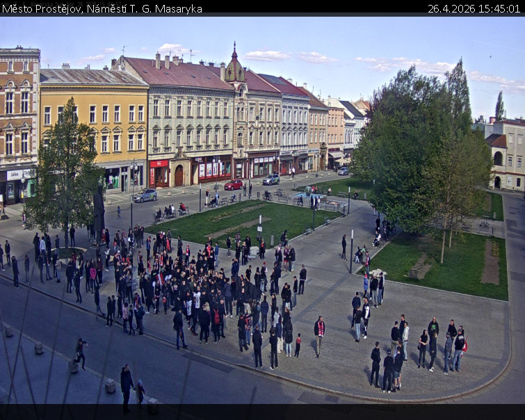 Město Prostějov - Náměstí T. G. Masaryka - 26.4.2026 v 15:45