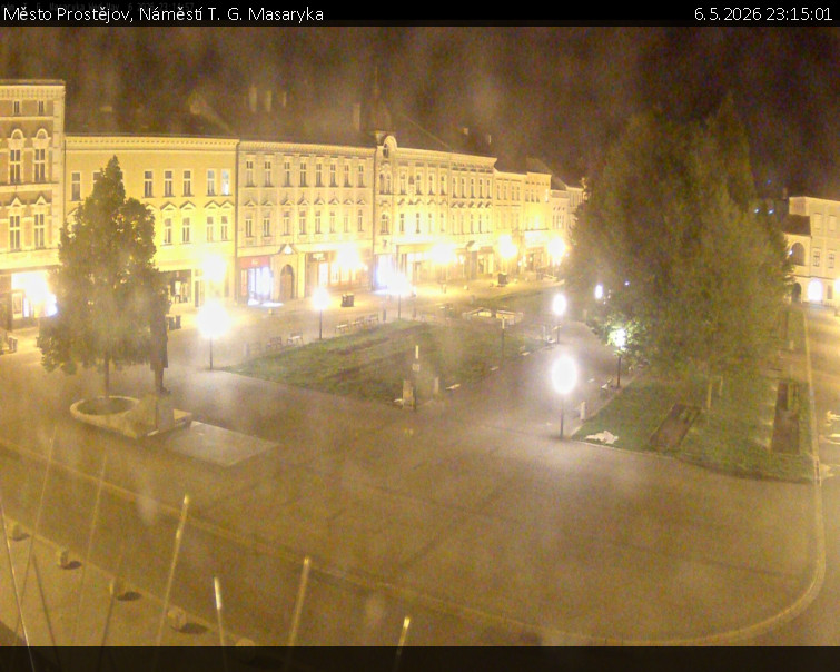 Město Prostějov - Náměstí T. G. Masaryka - 6.5.2026 v 23:15