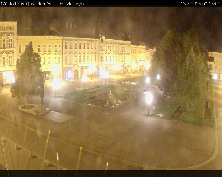 Město Prostějov - Náměstí T. G. Masaryka - 13.5.2026 v 00:15