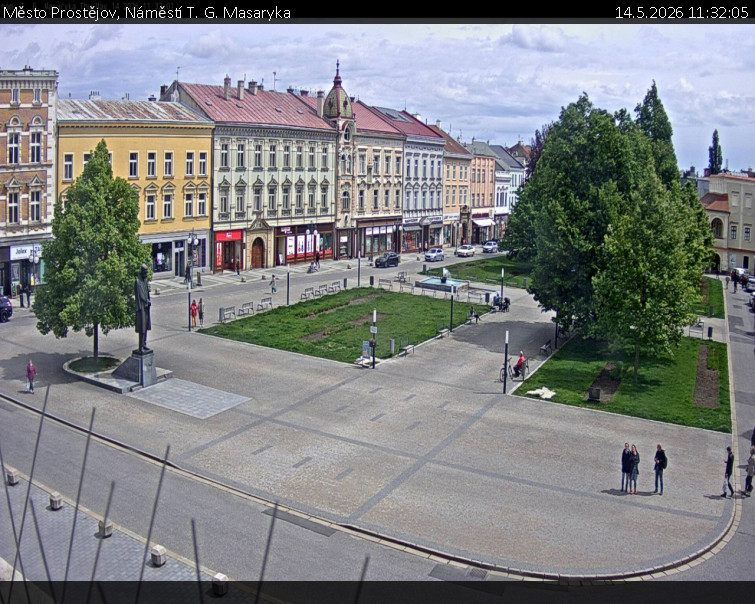 Město Prostějov - Náměstí T. G. Masaryka - 14.5.2026 v 11:32