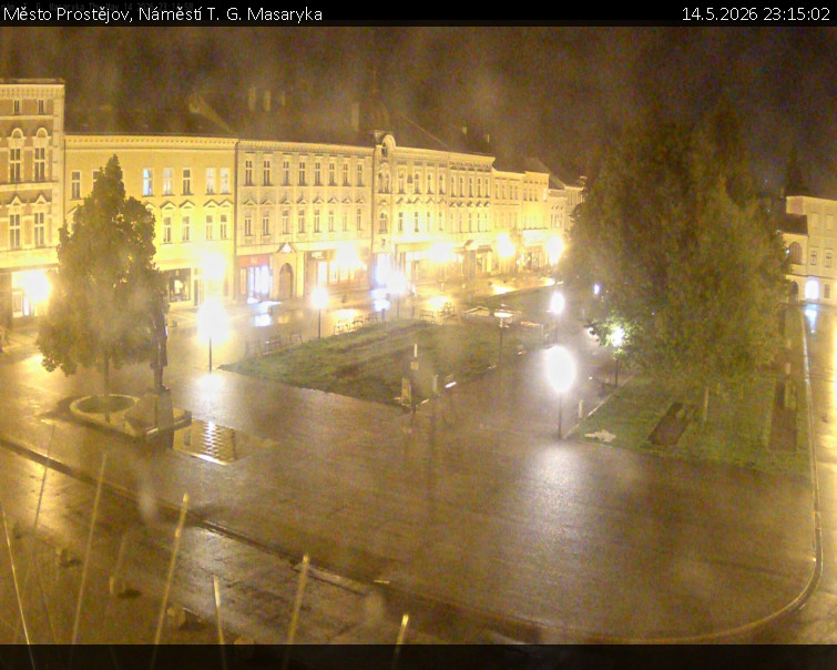 Město Prostějov - Náměstí T. G. Masaryka - 14.5.2026 v 23:15