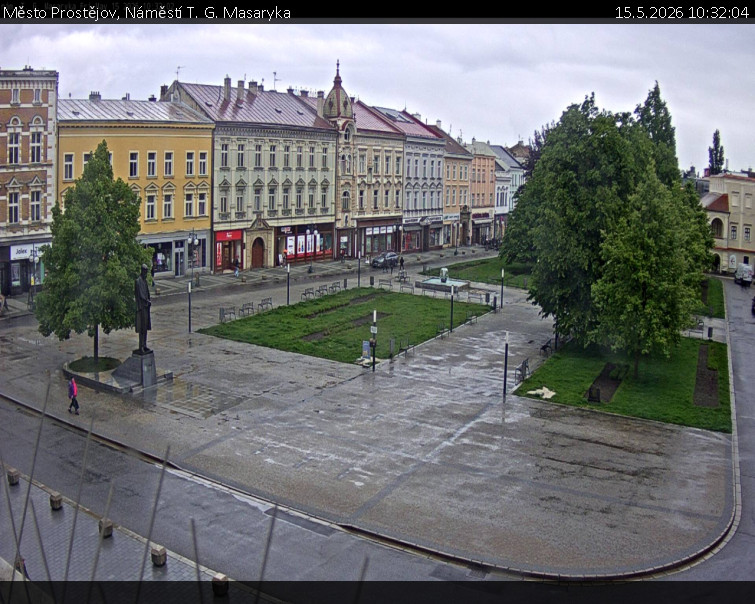 Město Prostějov - Náměstí T. G. Masaryka - 15.5.2026 v 10:32