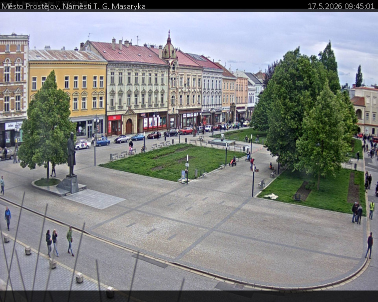 Město Prostějov - Náměstí T. G. Masaryka - 17.5.2026 v 09:45