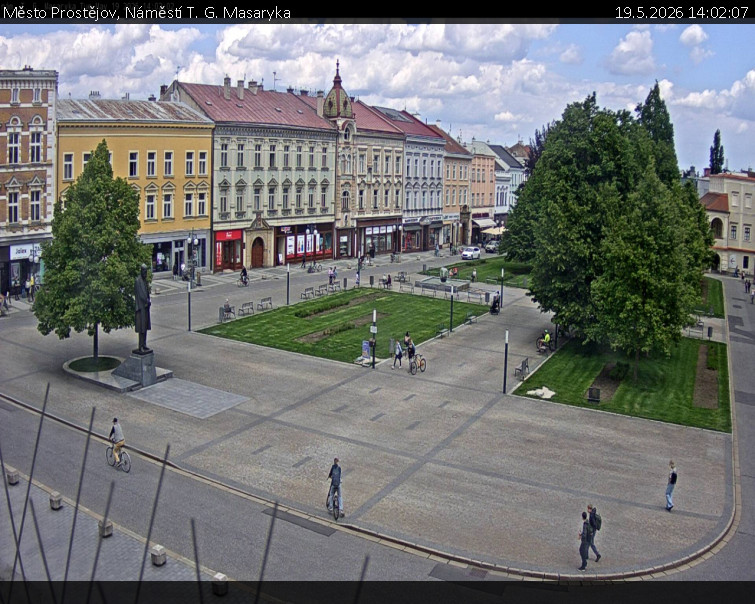 Město Prostějov - Náměstí T. G. Masaryka - 19.5.2026 v 14:02