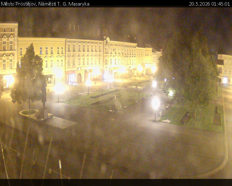 Město Prostějov - Náměstí T. G. Masaryka - 20.5.2026 v 01:45