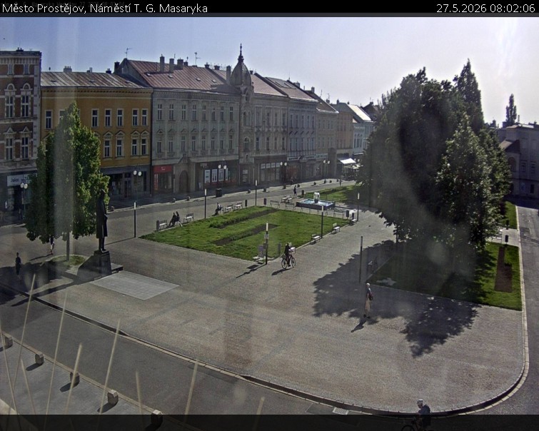 Město Prostějov - Náměstí T. G. Masaryka - 27.5.2026 v 08:02