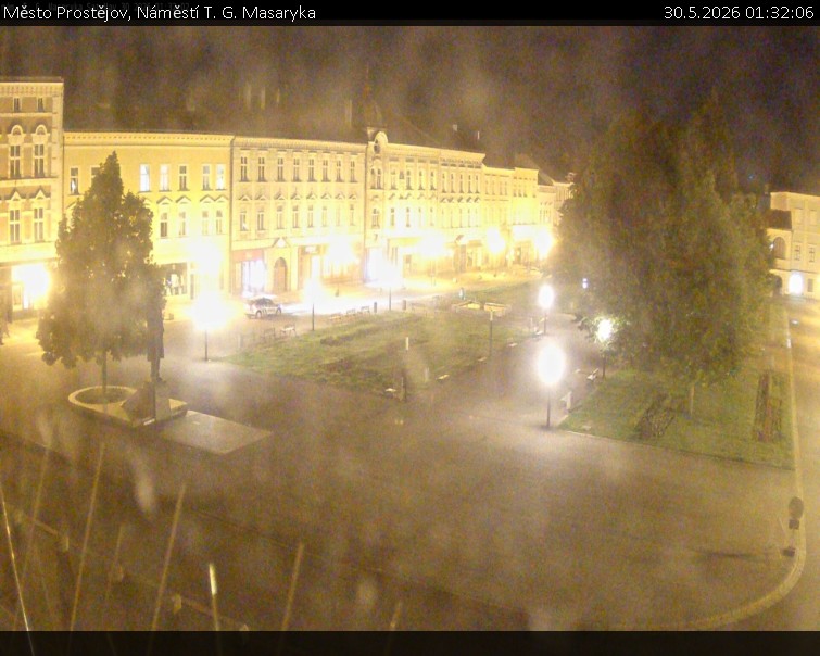 Město Prostějov - Náměstí T. G. Masaryka - 30.5.2026 v 01:32
