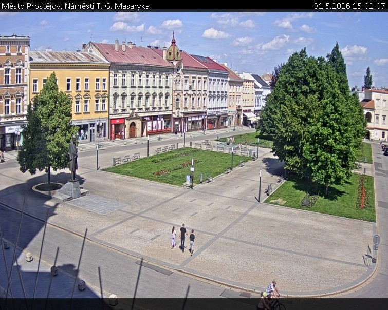 Město Prostějov - Náměstí T. G. Masaryka - 31.5.2026 v 15:02