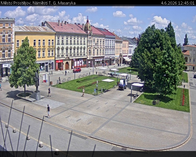 Město Prostějov - Náměstí T. G. Masaryka - 4.6.2026 v 12:45