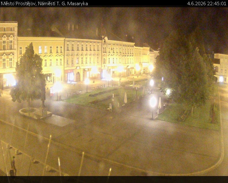 Město Prostějov - Náměstí T. G. Masaryka - 4.6.2026 v 22:45
