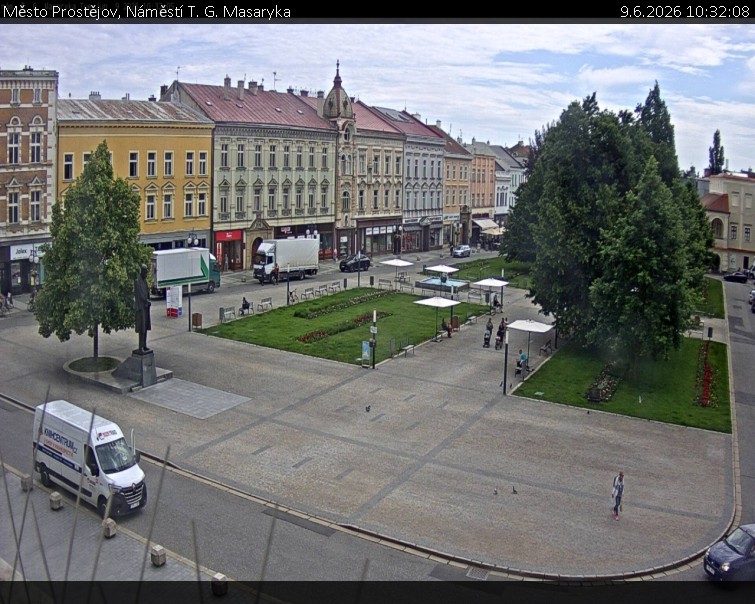 Město Prostějov - Náměstí T. G. Masaryka - 9.6.2026 v 10:32