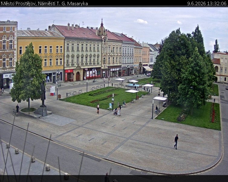 Město Prostějov - Náměstí T. G. Masaryka - 9.6.2026 v 13:32