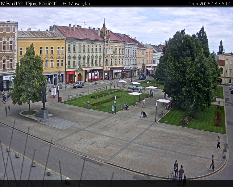 Město Prostějov - Náměstí T. G. Masaryka - 15.6.2026 v 13:45