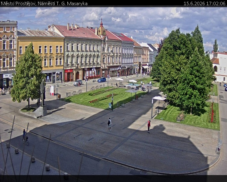 Město Prostějov - Náměstí T. G. Masaryka - 15.6.2026 v 17:02