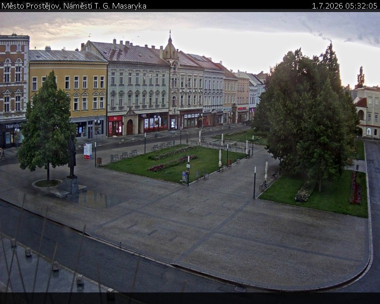 Město Prostějov - Náměstí T. G. Masaryka - 1.7.2026 v 05:32