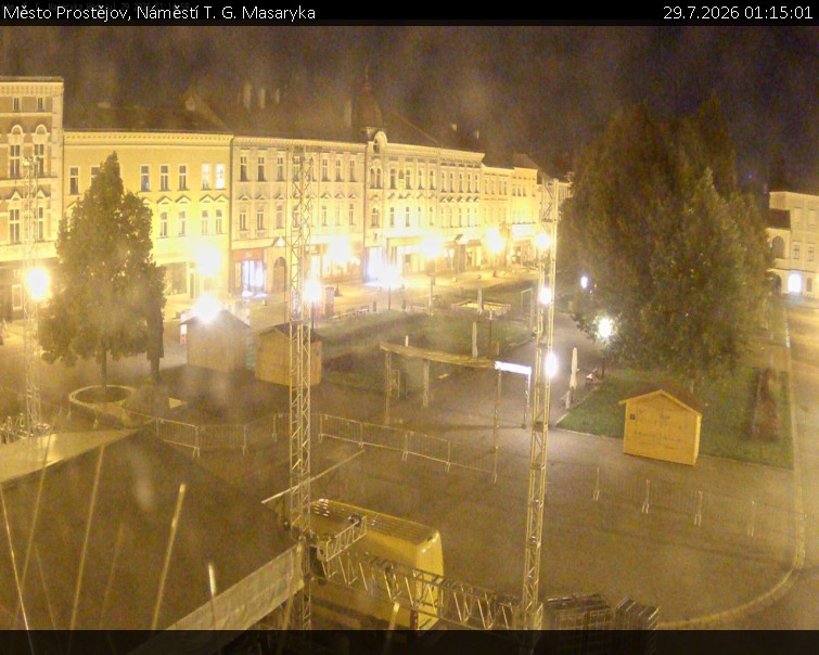 Město Prostějov - Náměstí T. G. Masaryka - 29.7.2026 v 01:15