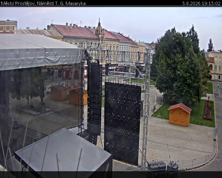 Město Prostějov - Náměstí T. G. Masaryka - 5.8.2026 v 19:15